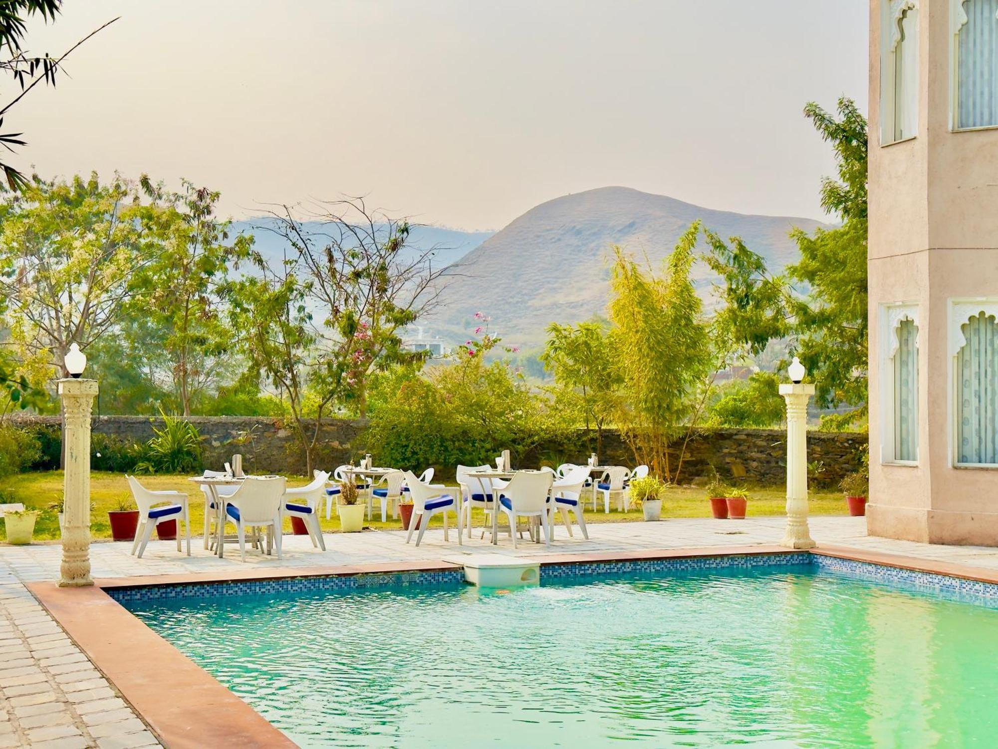 Jag Aravali Resort Udaipur By Naina Staycation - Best For Corporate Events - Family Parties - Mice 외부 사진
