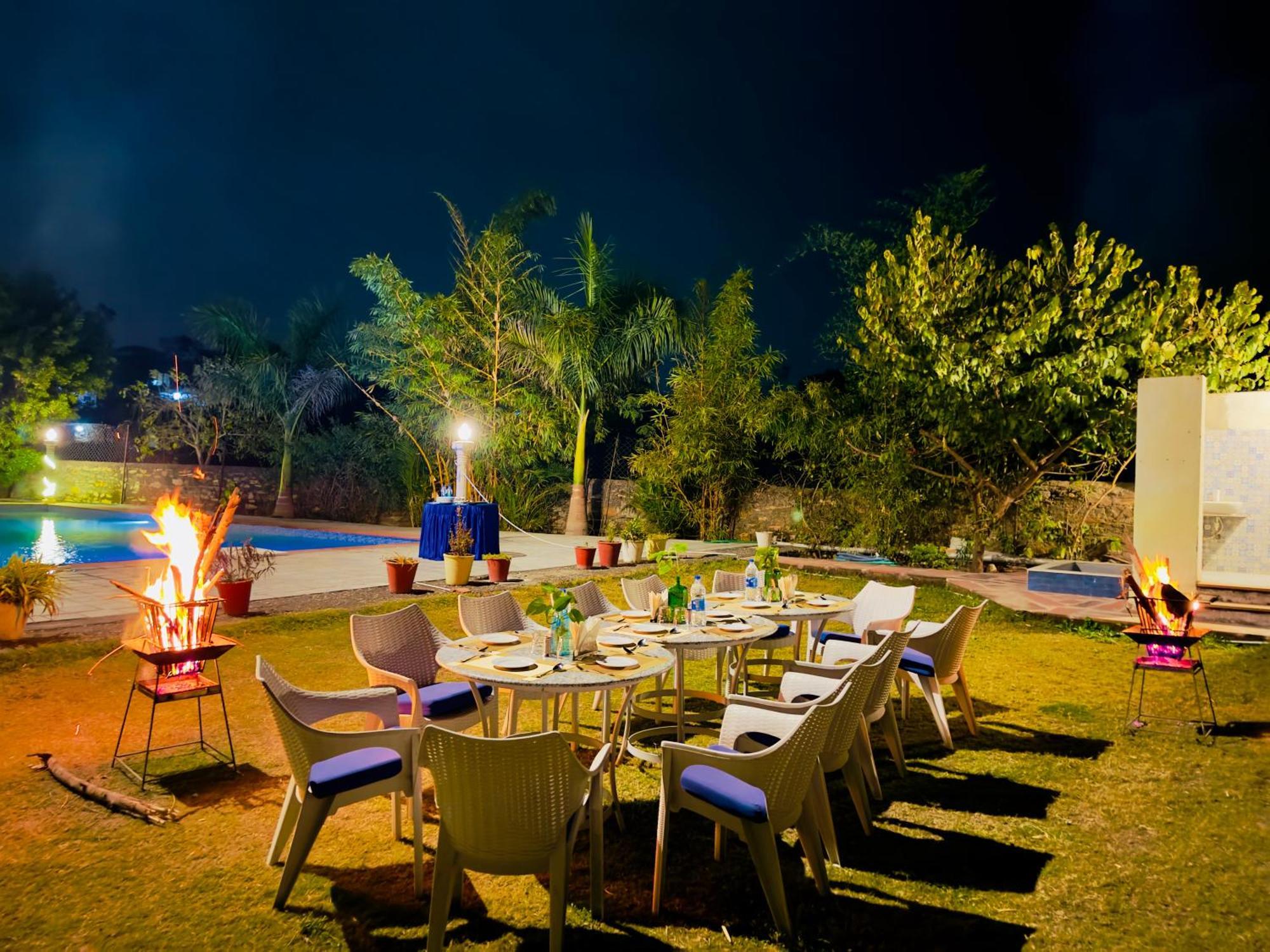 Jag Aravali Resort Udaipur By Naina Staycation - Best For Corporate Events - Family Parties - Mice 외부 사진
